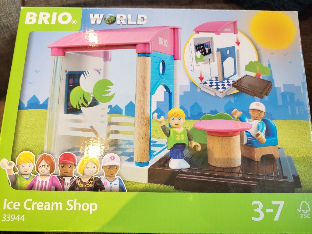 Brio 33944 ijskraam, Ophalen of Verzenden, Gebruikt, Overige typen