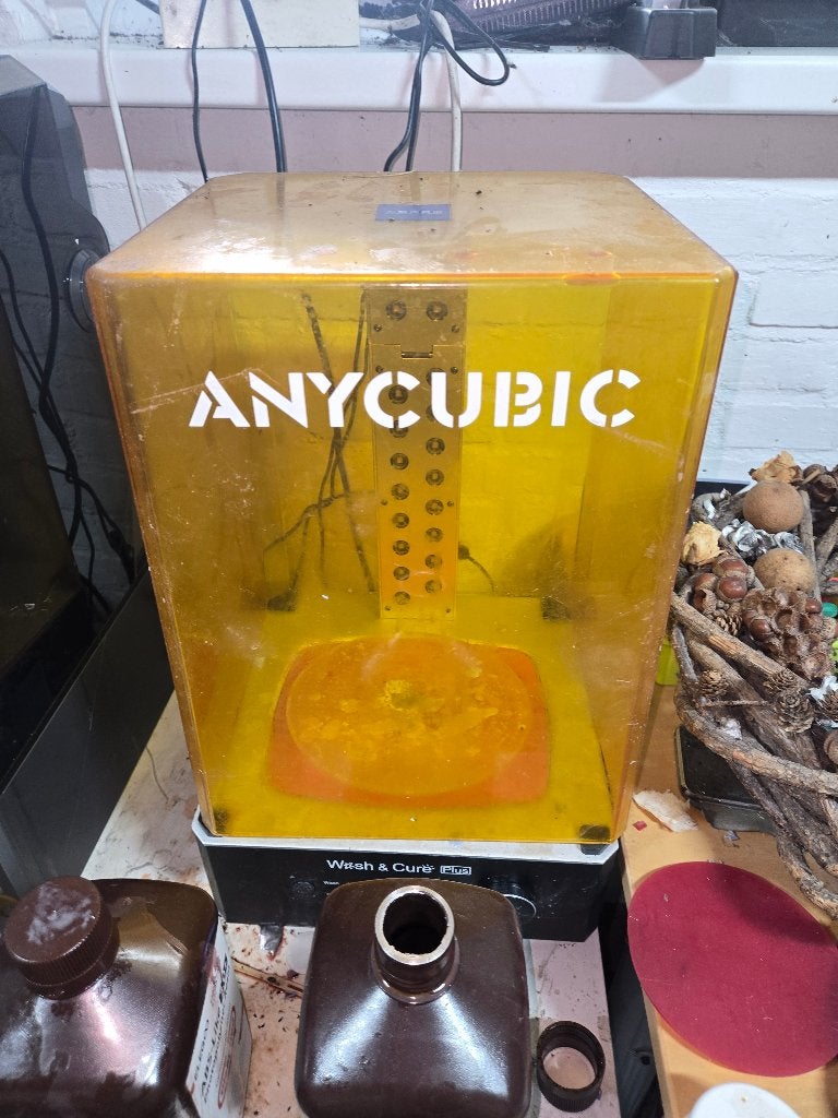Wash and cure machine van Anycubic, Computers en Software, 3D Printers, Ophalen, Gebruikt, Resin/Hars, Elegoo