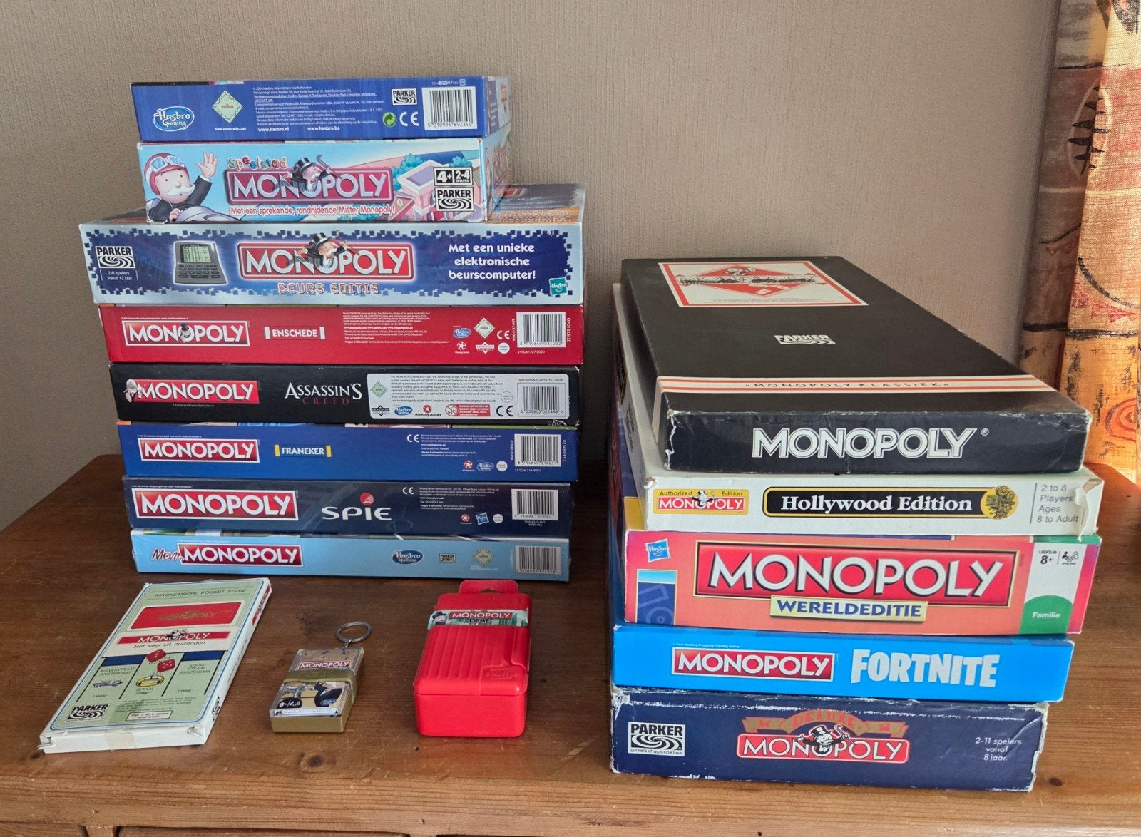16 Monopoly verschillende spellen, zie beschrijving, Hobby en Vrije tijd, Gezelschapsspellen | Bordspellen, Ophalen of Verzenden