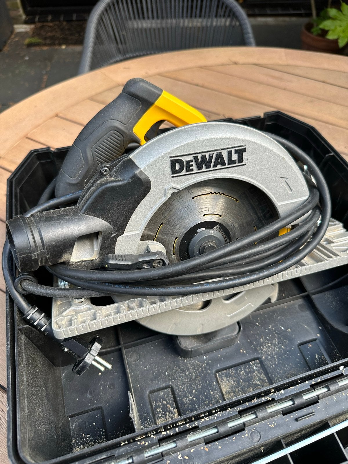 DeWalt DWE576 QS Cirkelzaag, Ophalen, Gebruikt, Cirkelzaag, 70 mm of meer
