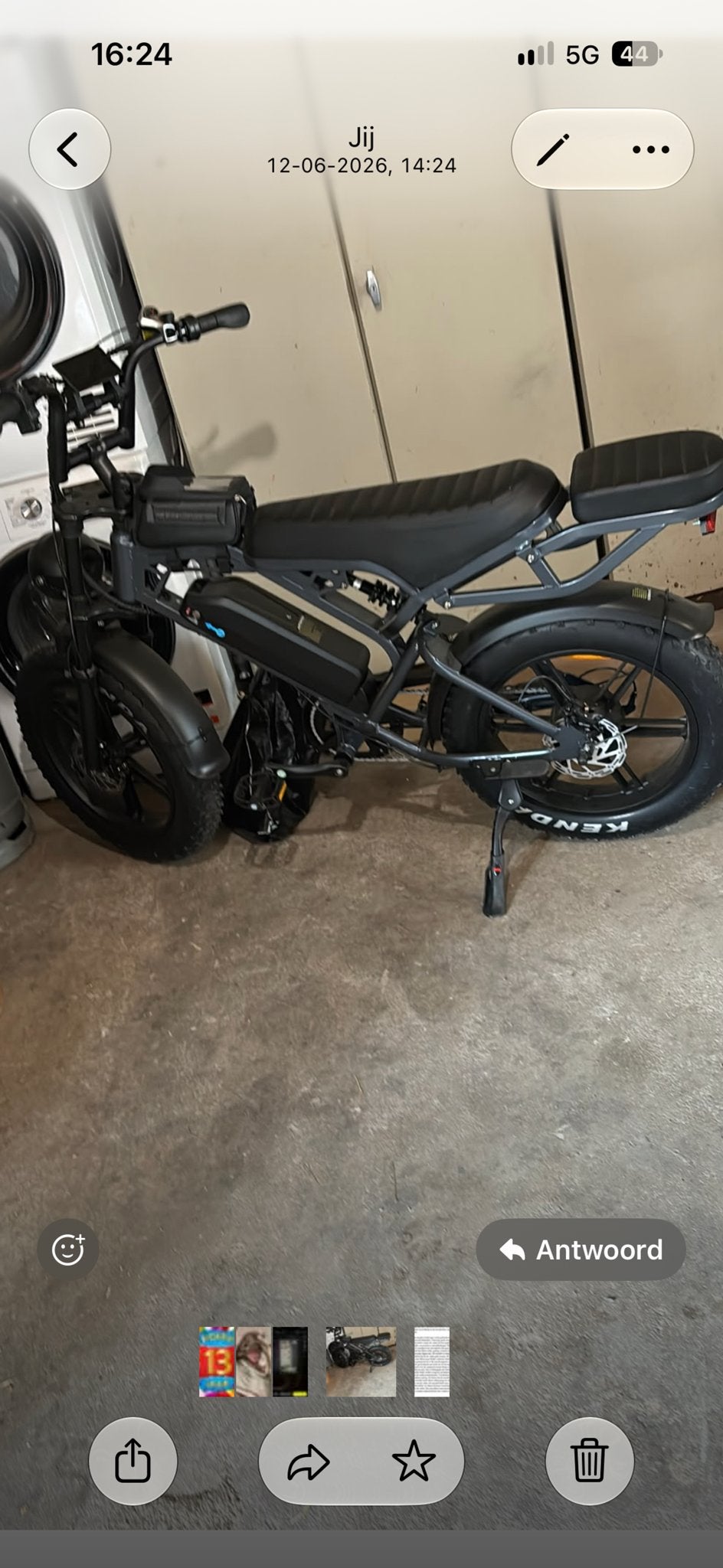 Stoere Fatbike E-bike - Perfect voor avontuurlijke ritten, Fietsen en Brommers, Overige merken, Ophalen of Verzenden, Zo goed als nieuw