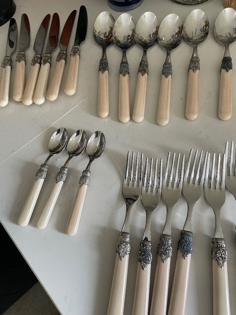 Bestekset, Ophalen, Gebruikt, Rvs of Chroom, Vaatwasserbestendig