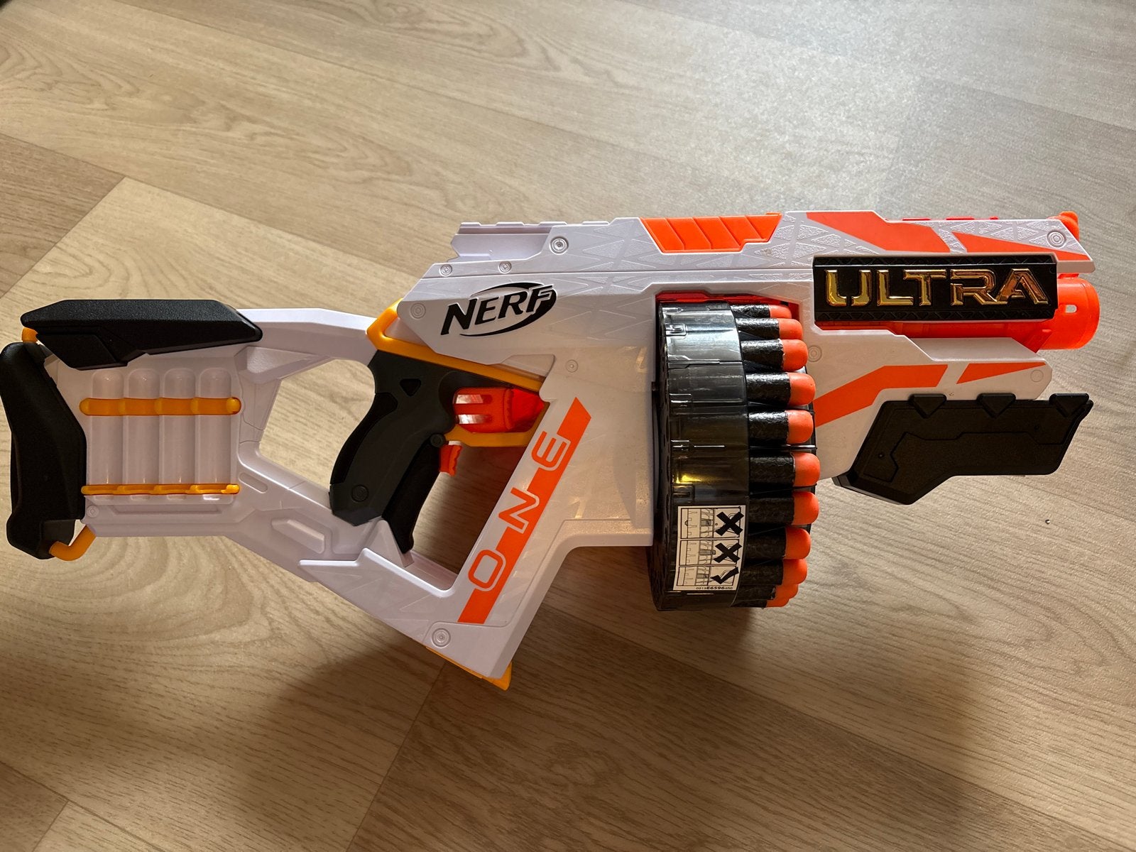 Nerf Ultra One Blaster met Drum Magazijn, Ophalen, Zo goed als nieuw, Jongen of Meisje