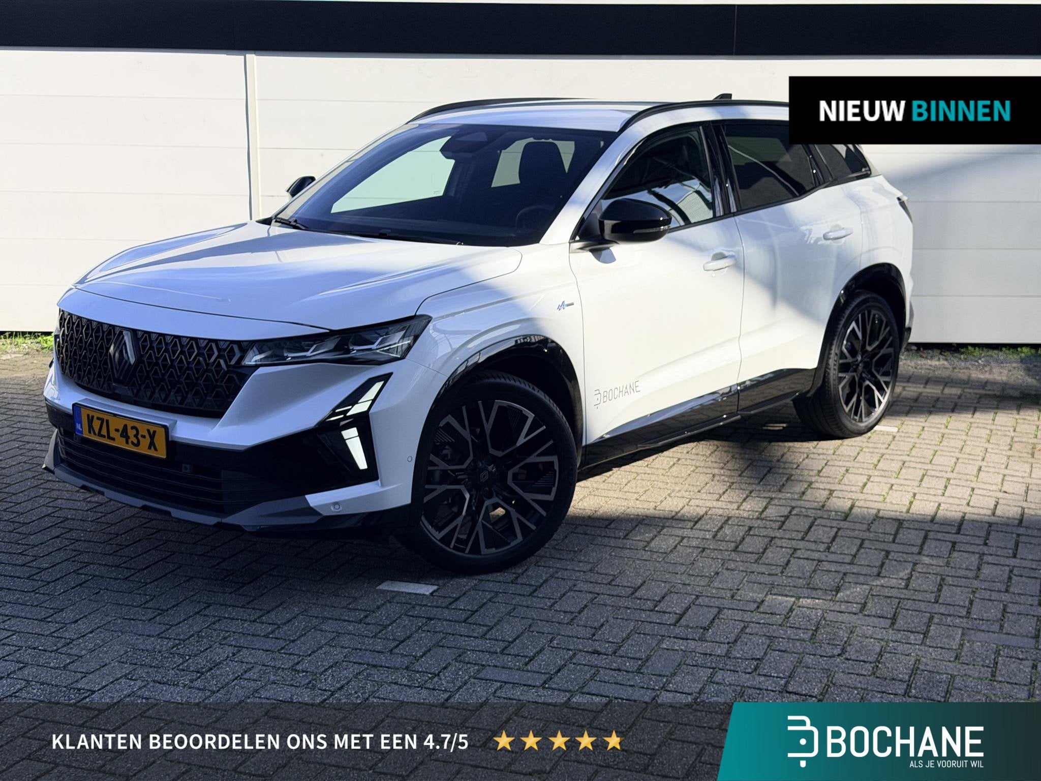 Renault Austral 1.2 E-Tech full hybrid 200 esprit Alpine | D, Auto's, 1199 cc, Wit, Origineel Nederlands, Bedrijf