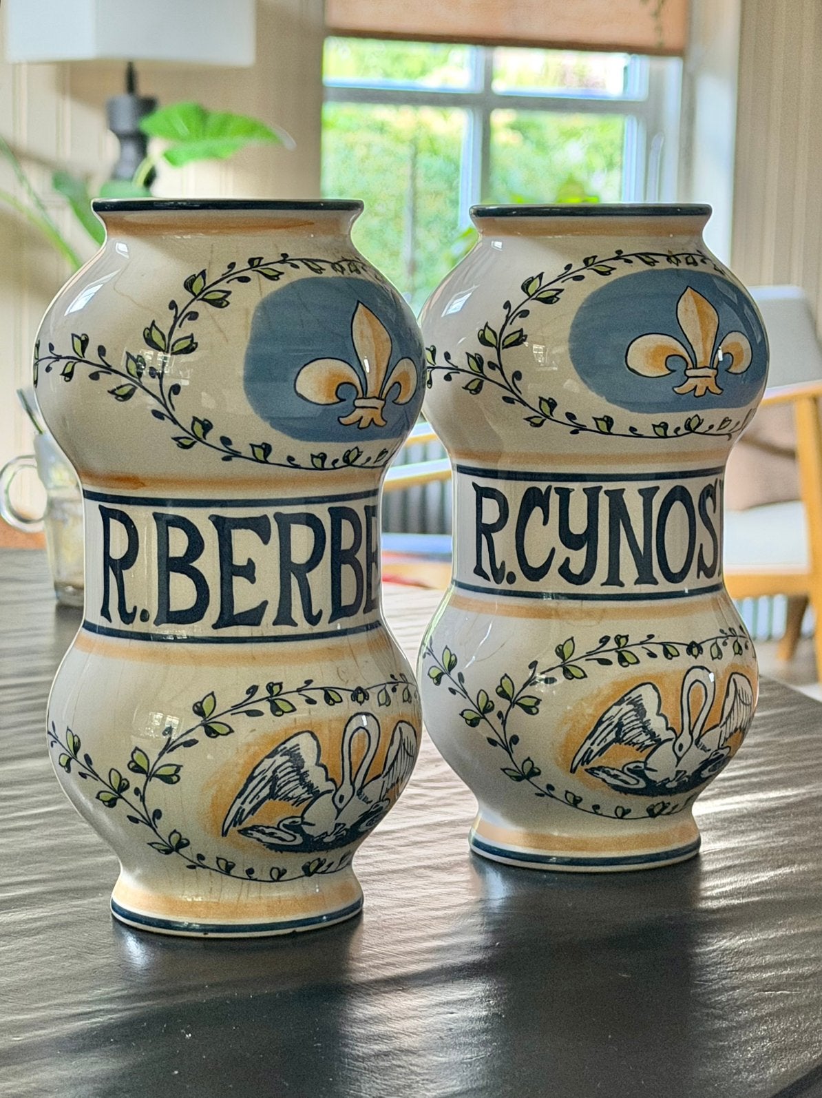 2 Flora unicum apothekers vazen, Ophalen