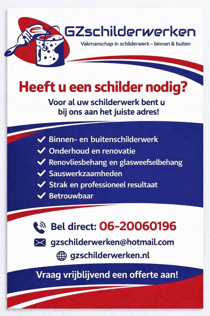Foto 5 van Schilder aangeboden/gezocht voor al uw schilder en sauswerk