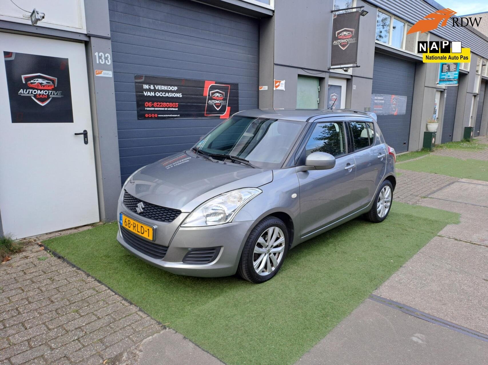 Suzuki Swift 1.2 Comfort EASSS Grijs 2011 Airco NAP, Auto's, Voorwielaandrijving, Stof, Gebruikt, 4 cilinders
