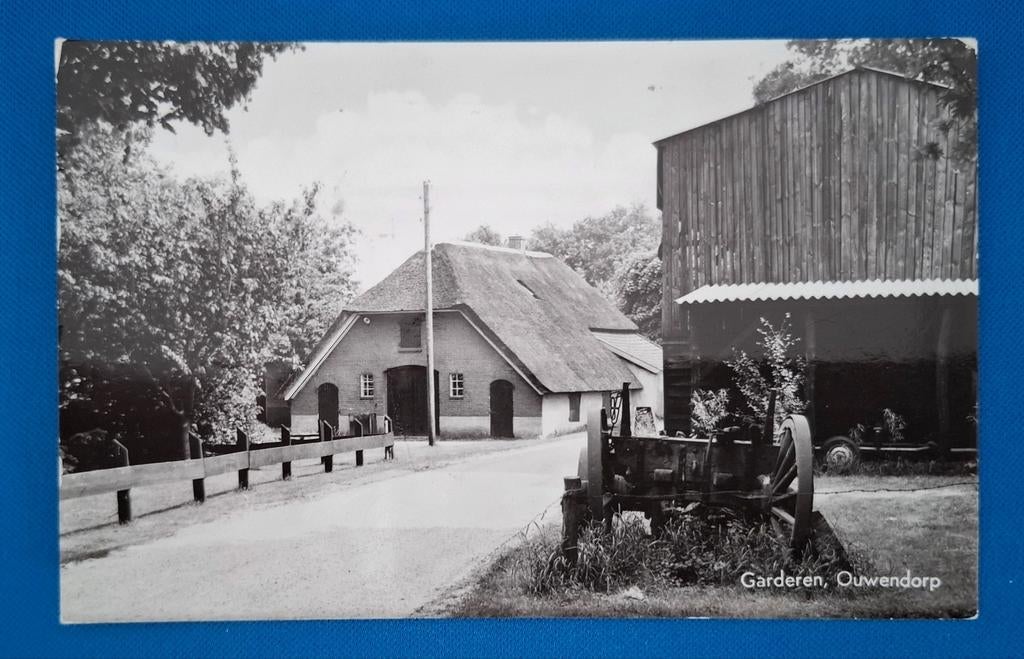 Ansichtkaart Garderen Ouwendorp 1978, Ophalen of Verzenden, 1960 tot 1980, Gelopen, Gelderland