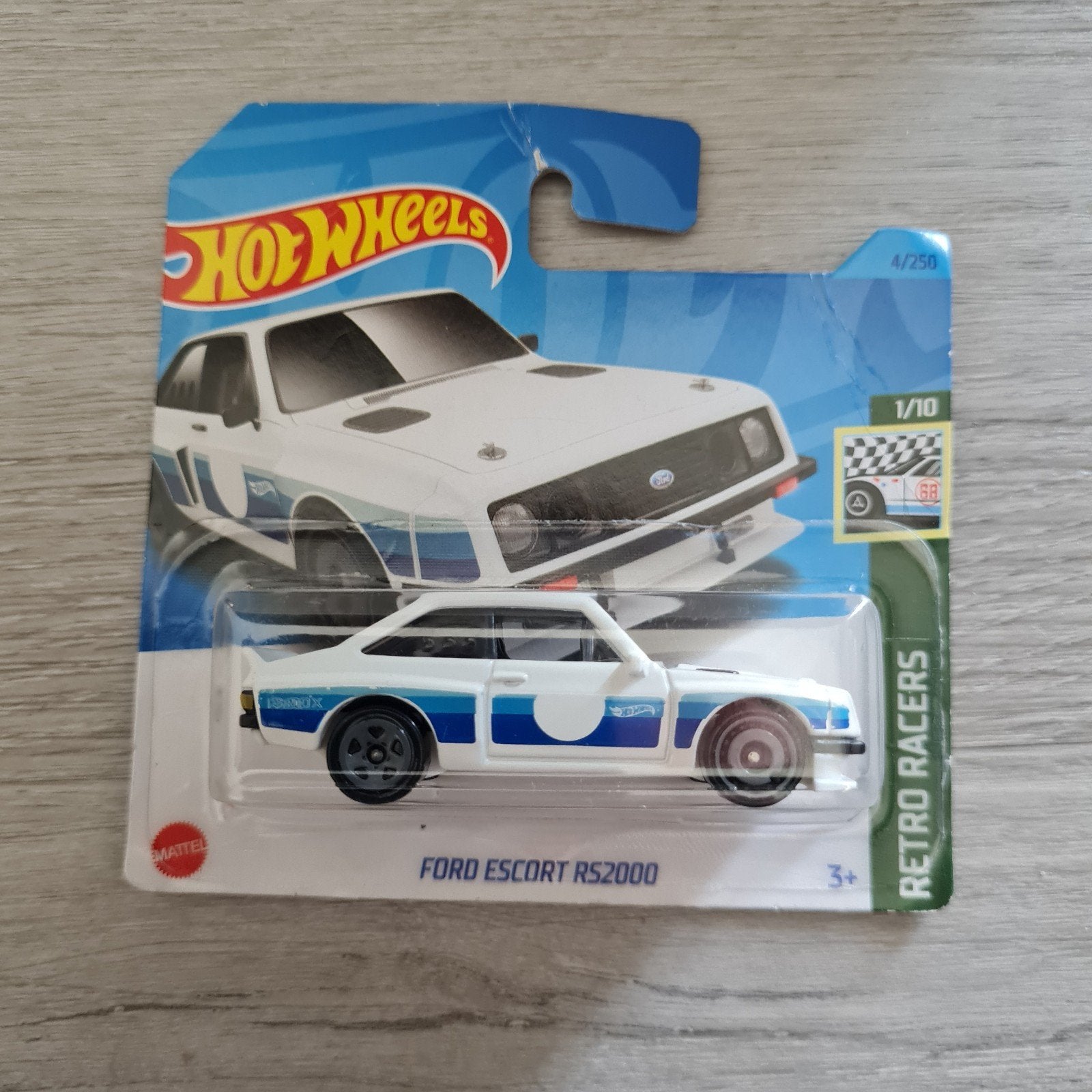 Hotwheels 1:64 Ford Escort RS2000, Ophalen of Verzenden, Nieuw, Auto