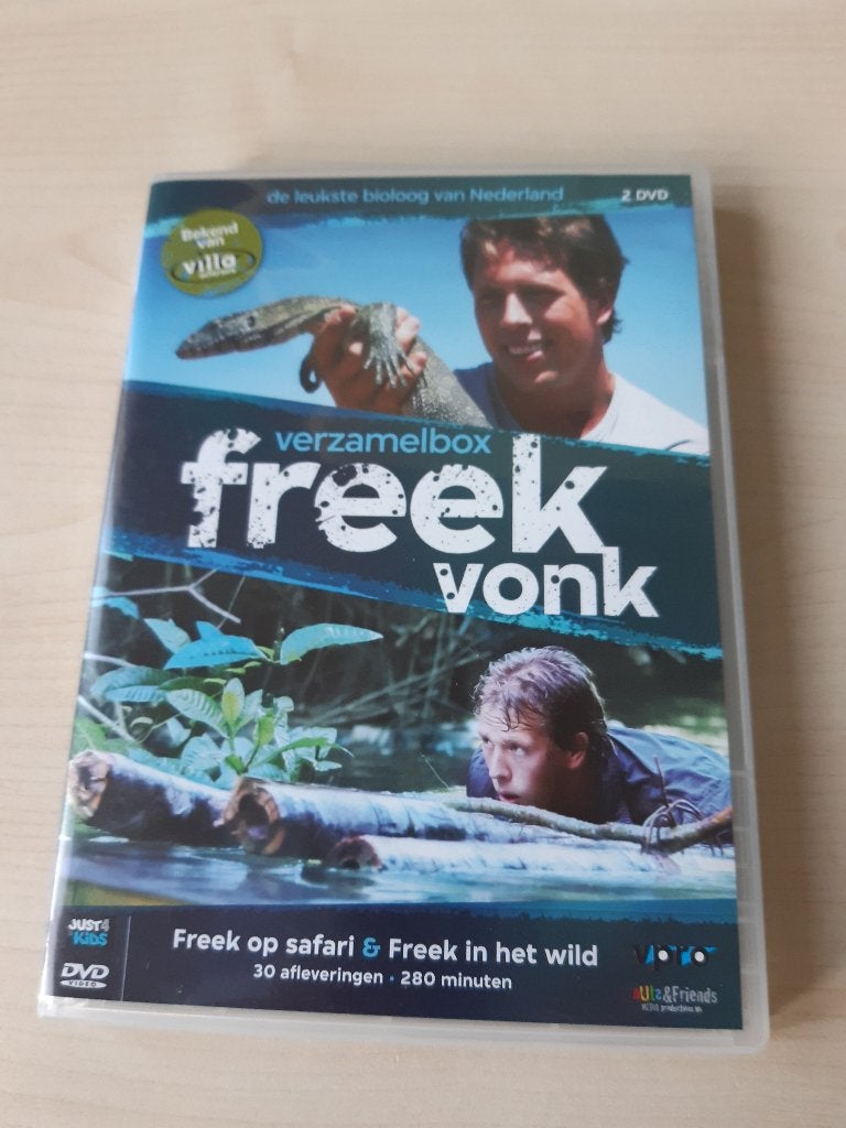 dvd freek vonk verzamelbox, Cd's en Dvd's, Dvd's | Kinderen en Jeugd, Alle leeftijden, Ophalen of Verzenden, Zo goed als nieuw