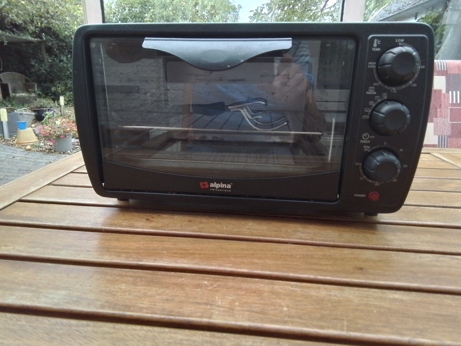 Alpina Campingoven / Mini-oven - Goed Werkend, Caravans en Kamperen, Ophalen, Gebruikt