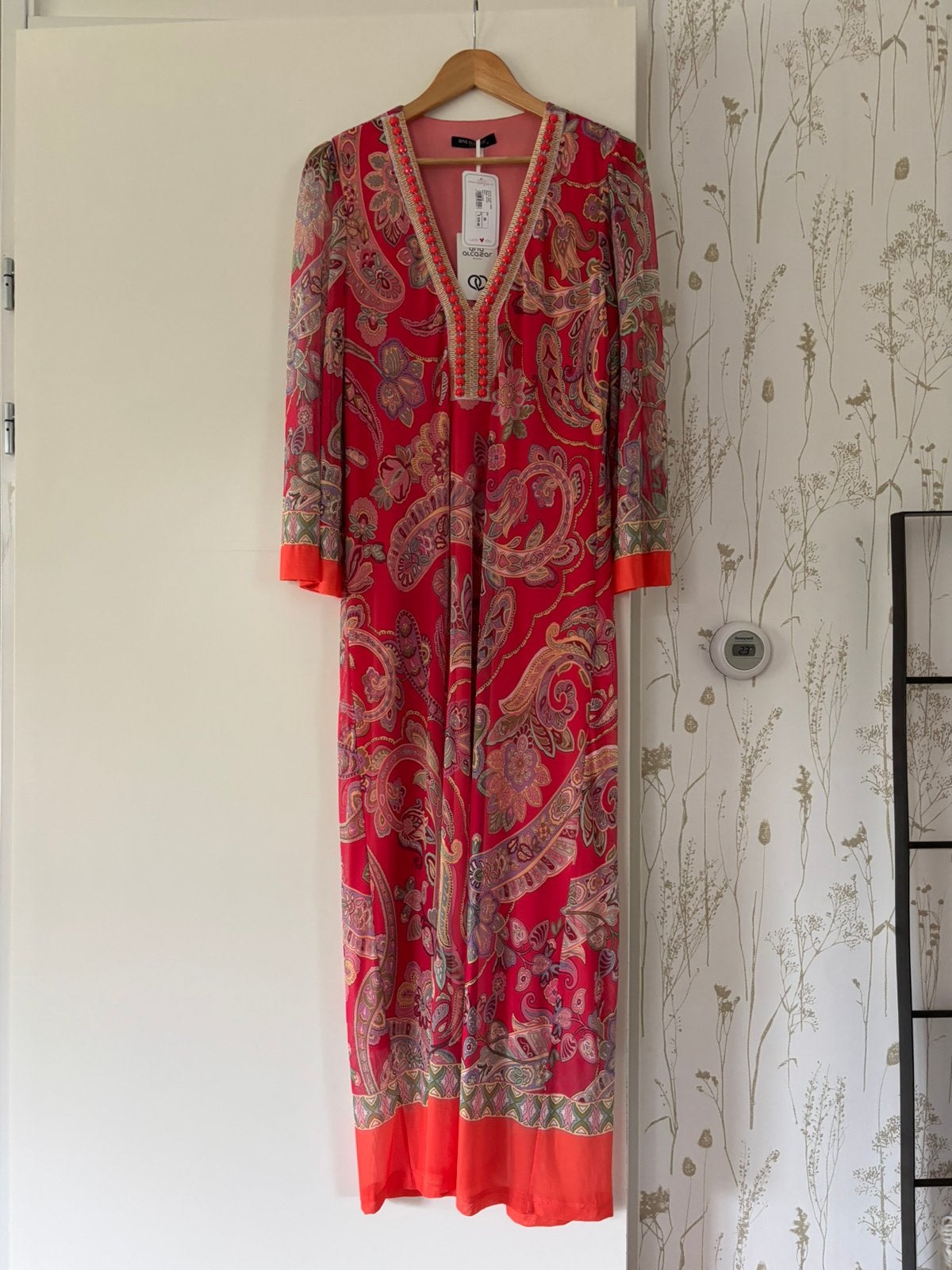Maxidress Ana Alcazar maat 38 NIEUW, Kleding | Dames, Maat 38/40 (M), Meerkleurig, Nieuw, Ophalen of Verzenden