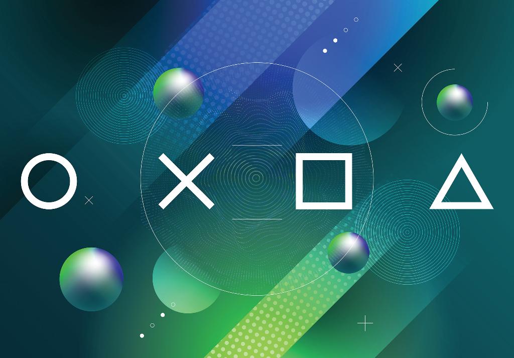 Game behang Controller Symbols, Gamer, Computerspel, Verzenden, Nieuw