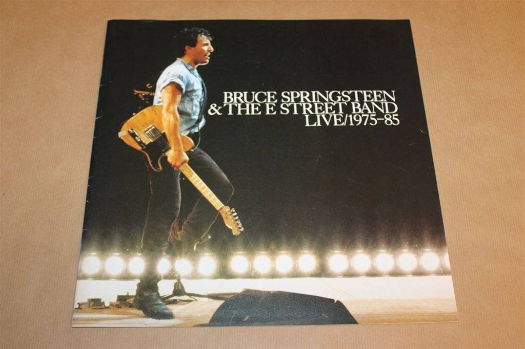 Bruce Springsteen Live 1975-85 — Fotoboek Songteksten, Ophalen of Verzenden, Gelezen, Artiest