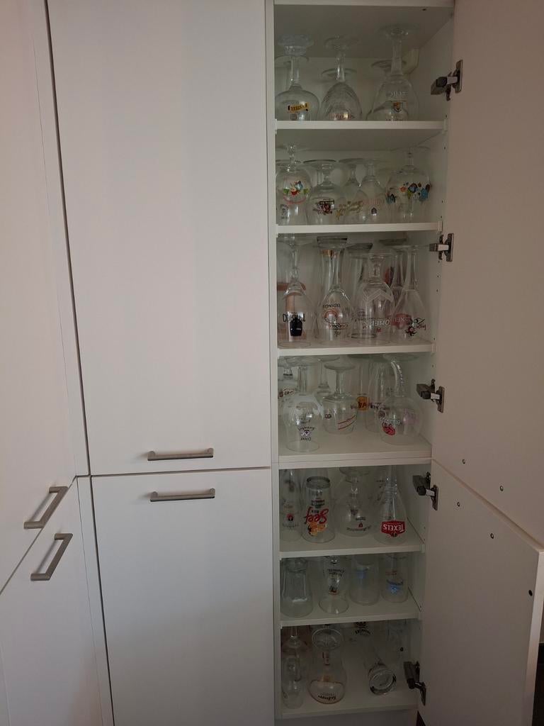 Speciaalbier glazen (+-60 stuks), Ophalen, Zo goed als nieuw, Bierglas