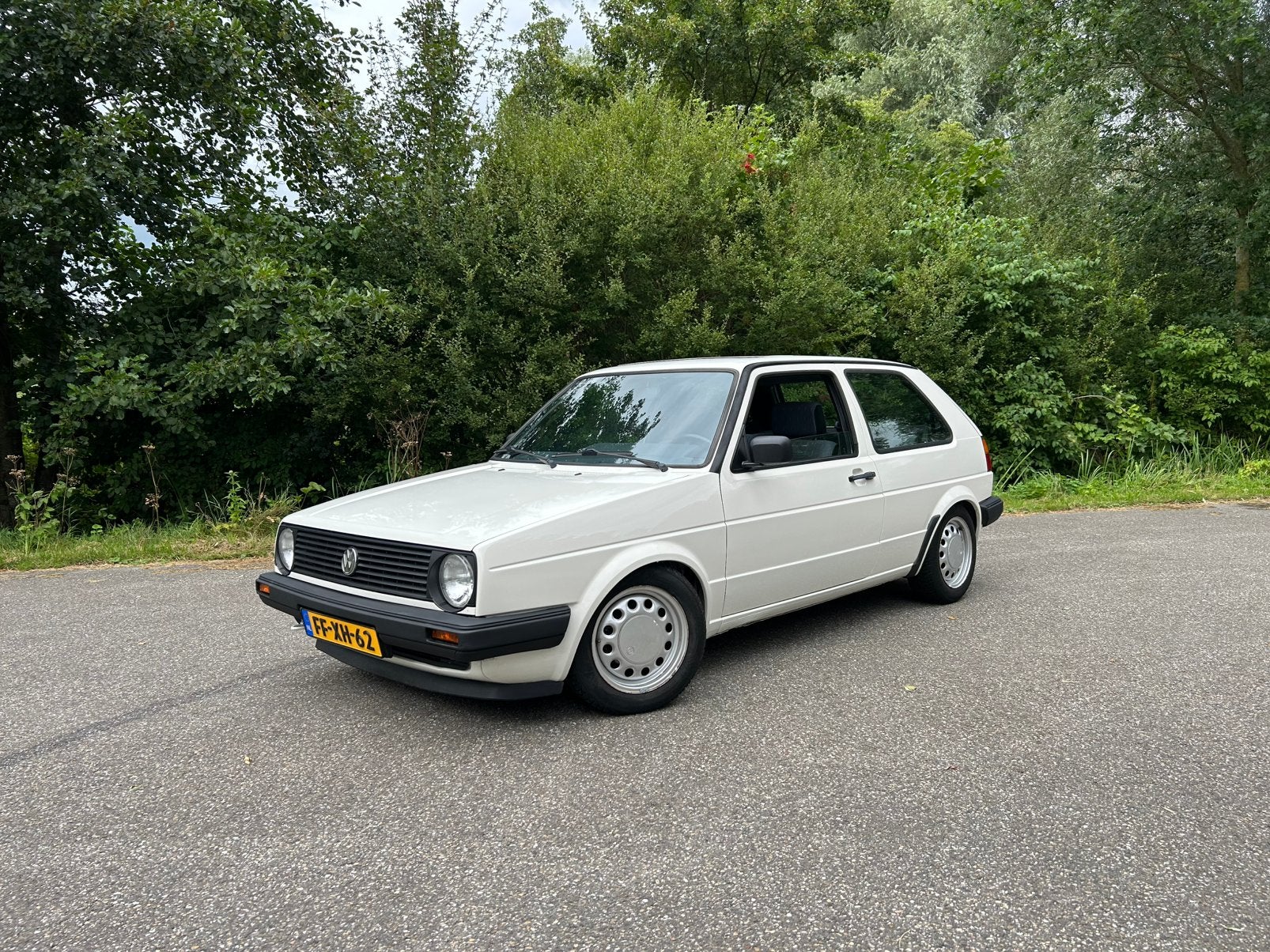 Volkswagen Golf 1.3 CL 40KW U9 1992 Wit, Voorwielaandrijving, 410 kg, 54 pk, 4 cilinders