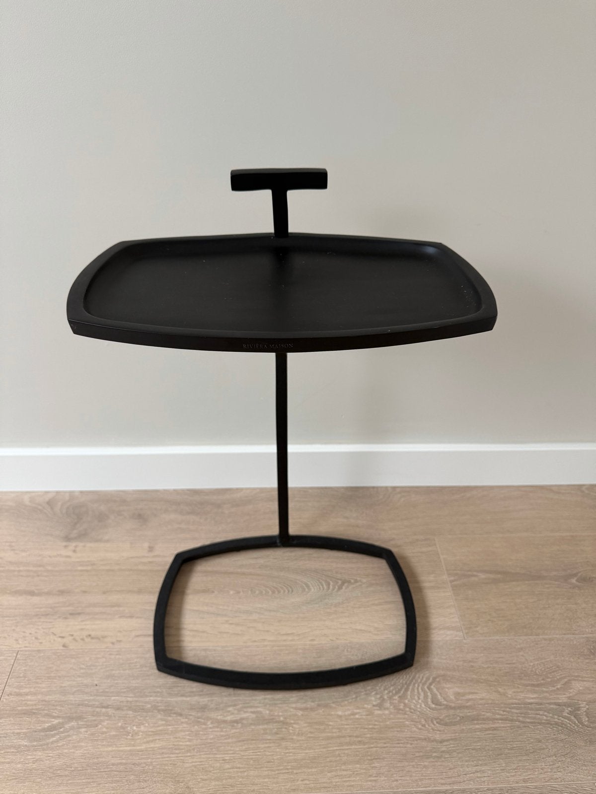 Rivièra Maison bijzettafel - Zo goed als nieuw, Minder dan 55 cm, Metaal of Aluminium, Zo goed als nieuw, Overige vormen