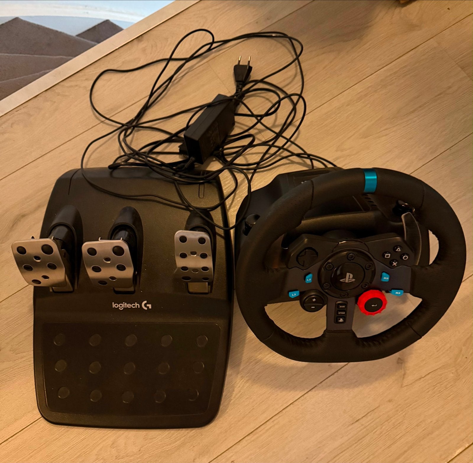 Logitech G29 PlayStation 4/5, Spelcomputers en Games, Ophalen, Zo goed als nieuw, Stuur of Pedalen, PlayStation 4