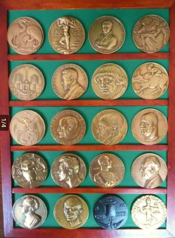 vpk penningen, Ophalen of Verzenden, Brons, Nederland