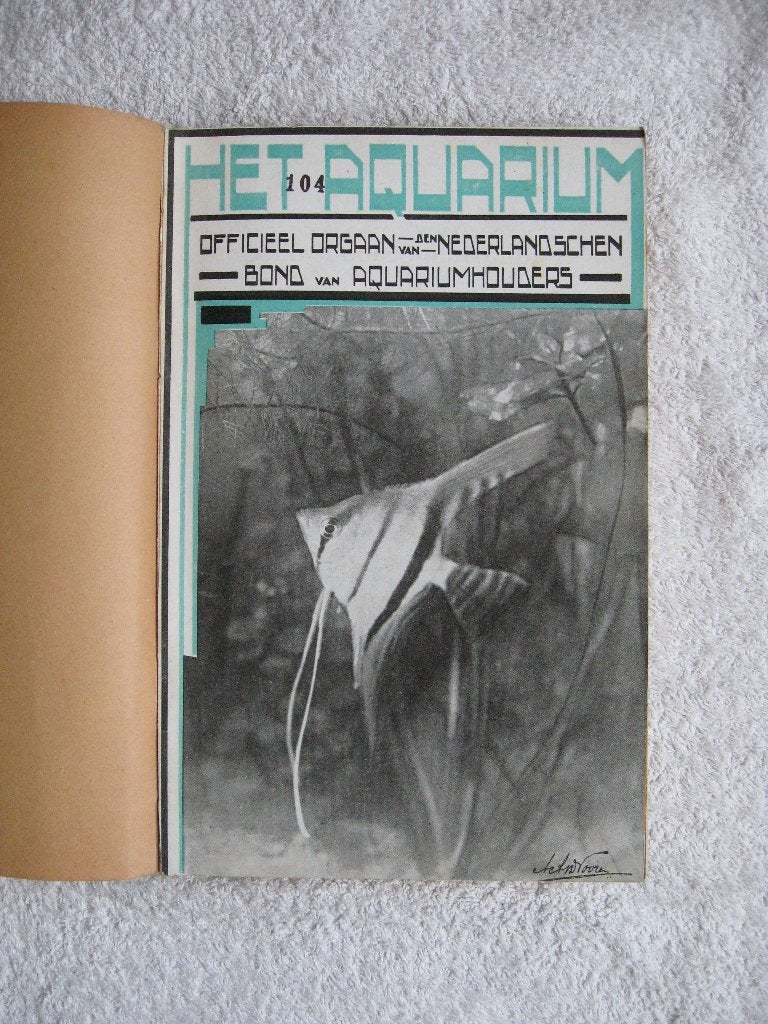 Maandblad voor het Aquarium (1932-1933) (ingebonden), Ophalen of Verzenden, Gebruikt, Overige typen