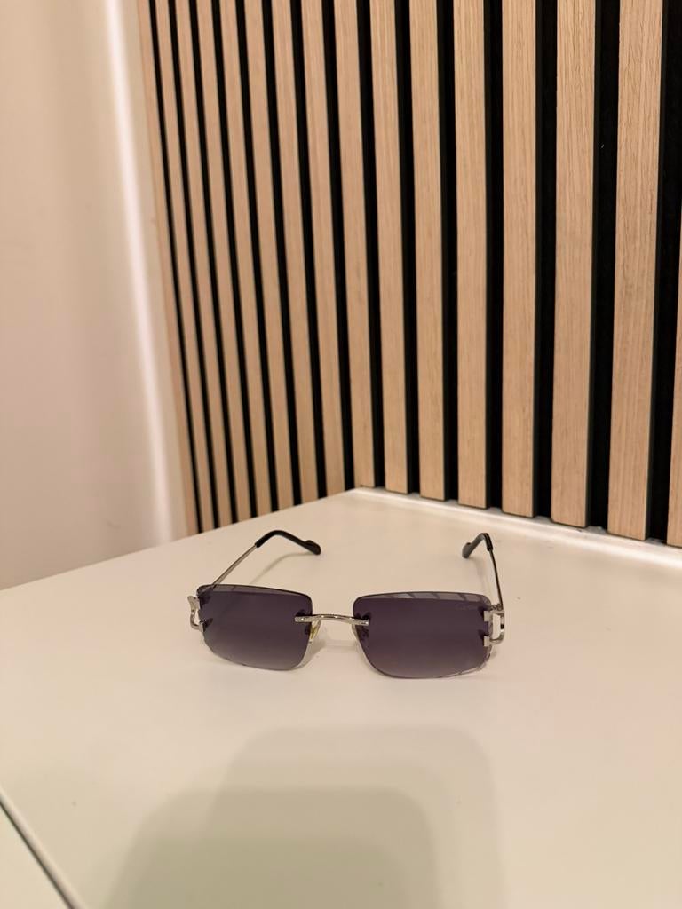 Cartier Zonnebril Diamond Cut, Overige merken, Zonnebril, Overige kleuren, Nieuw