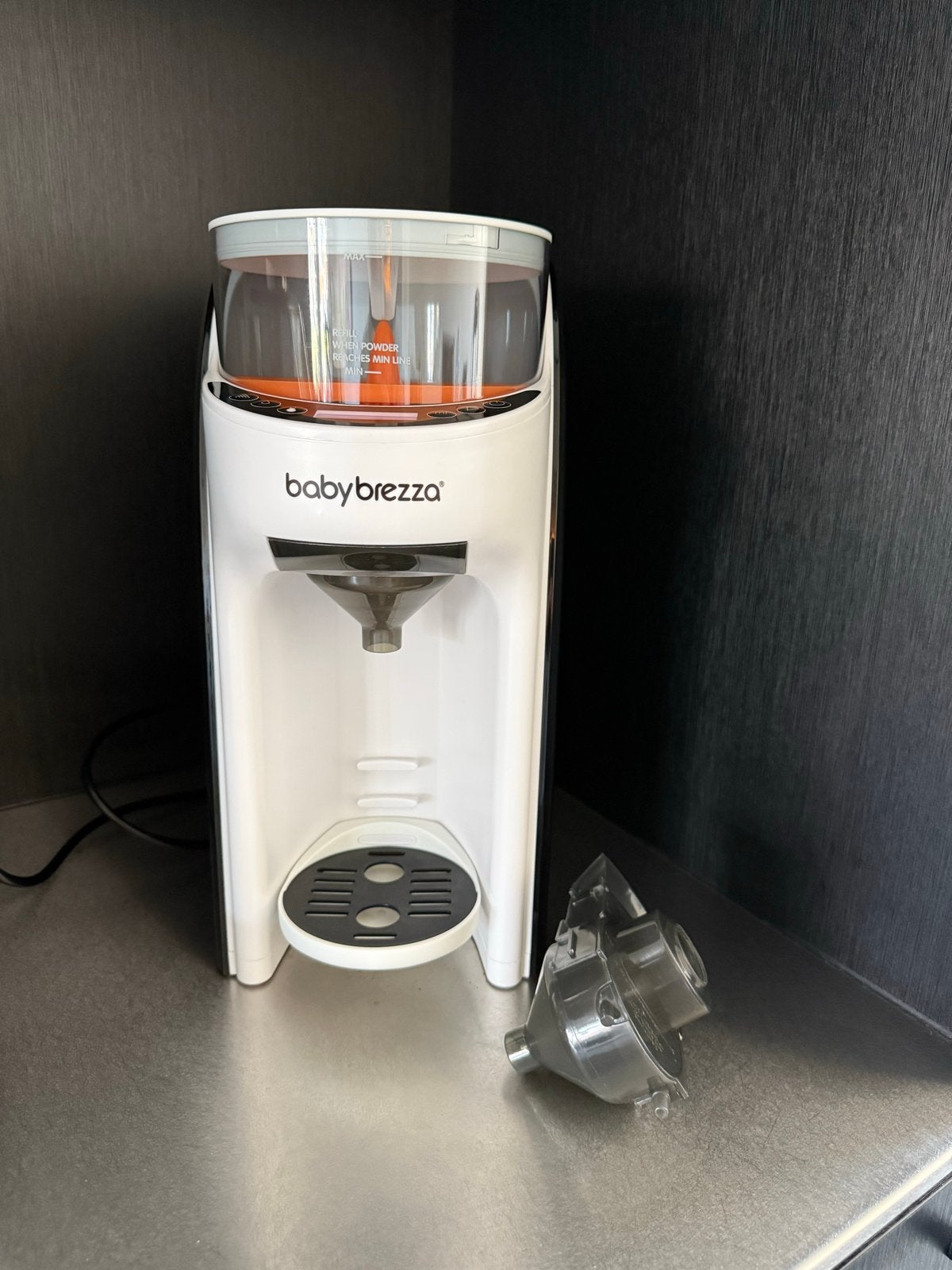 Baby Brezza Formula Pro Advanced - met extra mondstuk, Zo goed als nieuw, Flessenmaker, Baby Brezza, Ophalen