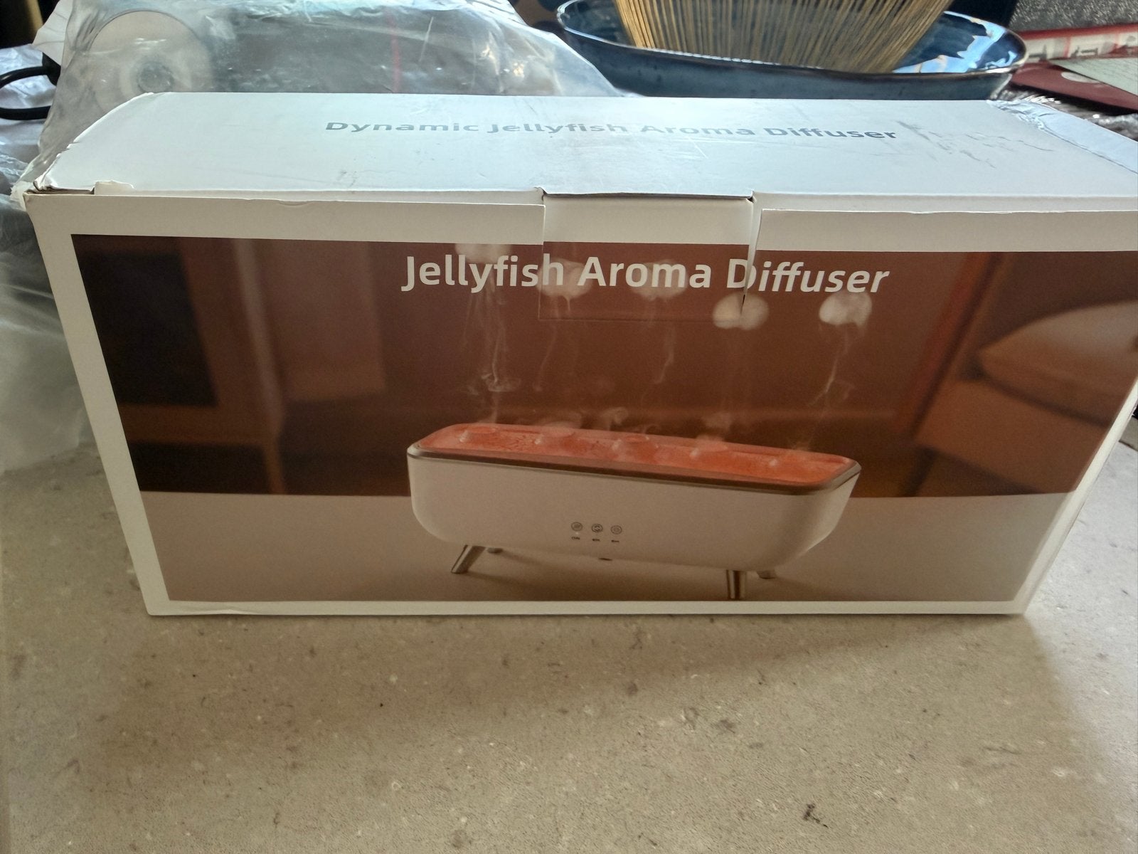 Jellyfish Aroma Diffuser - Sfeervolle Luchtbevochtiger, Huis en Inrichting, Ophalen of Verzenden, Nieuw