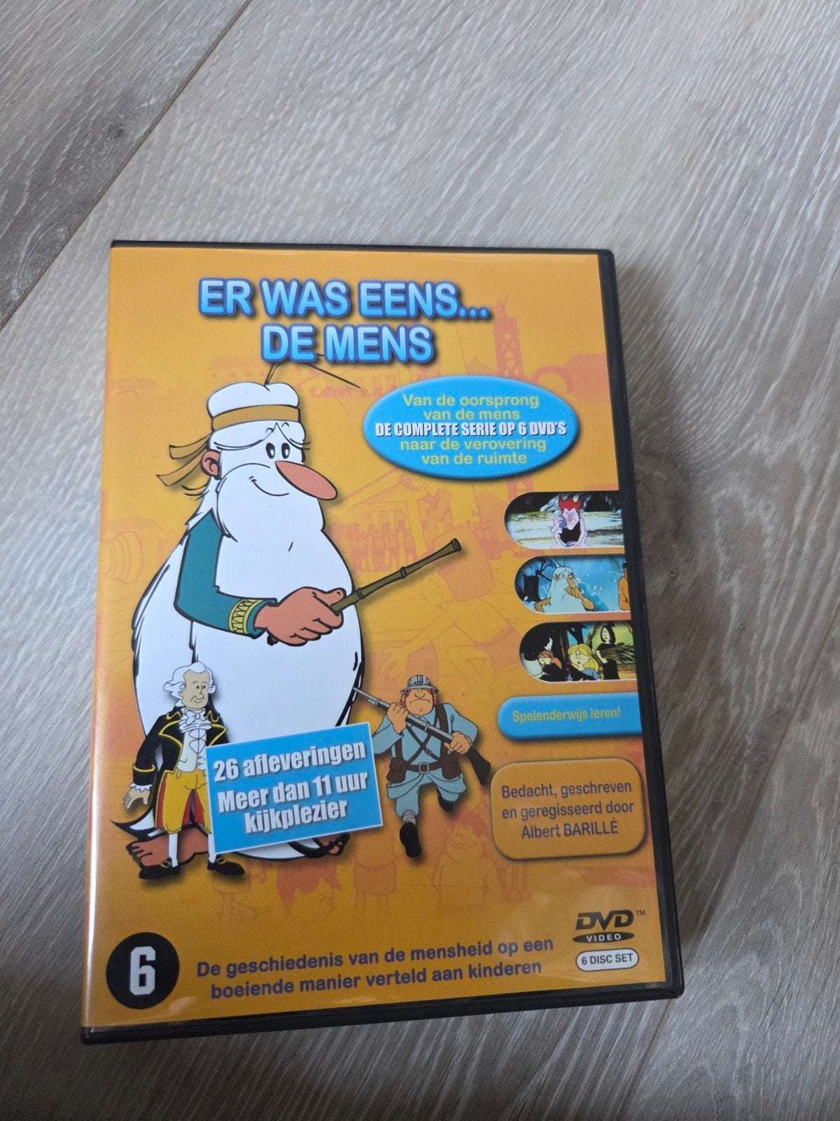 Er was eens... de mens - Complete serie boxset, Cd's en Dvd's, Dvd's | Tv en Series, Alle leeftijden, Ophalen of Verzenden, Zo goed als nieuw