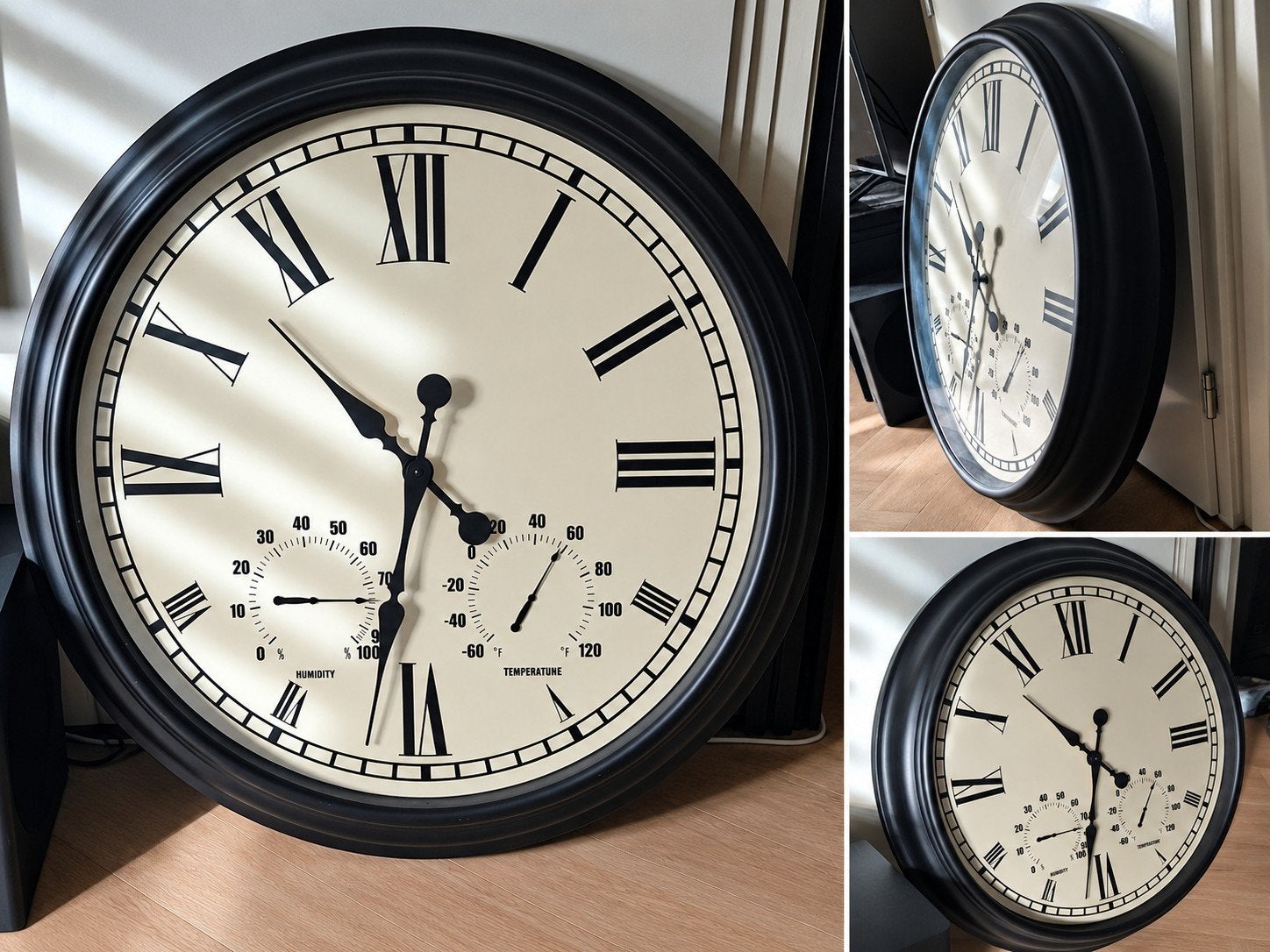 Mooie grote klok 90cm, Ophalen, Staal, Overige merken, Onbekend