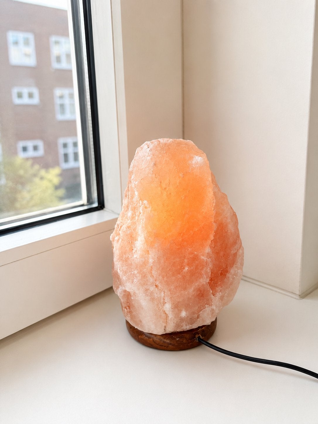 Himalaya Zoutlamp - Sfeervolle Roze Zoutsteen Lamp, Met schakelaar, Overige merken, Gebruikt, Overige fittingen