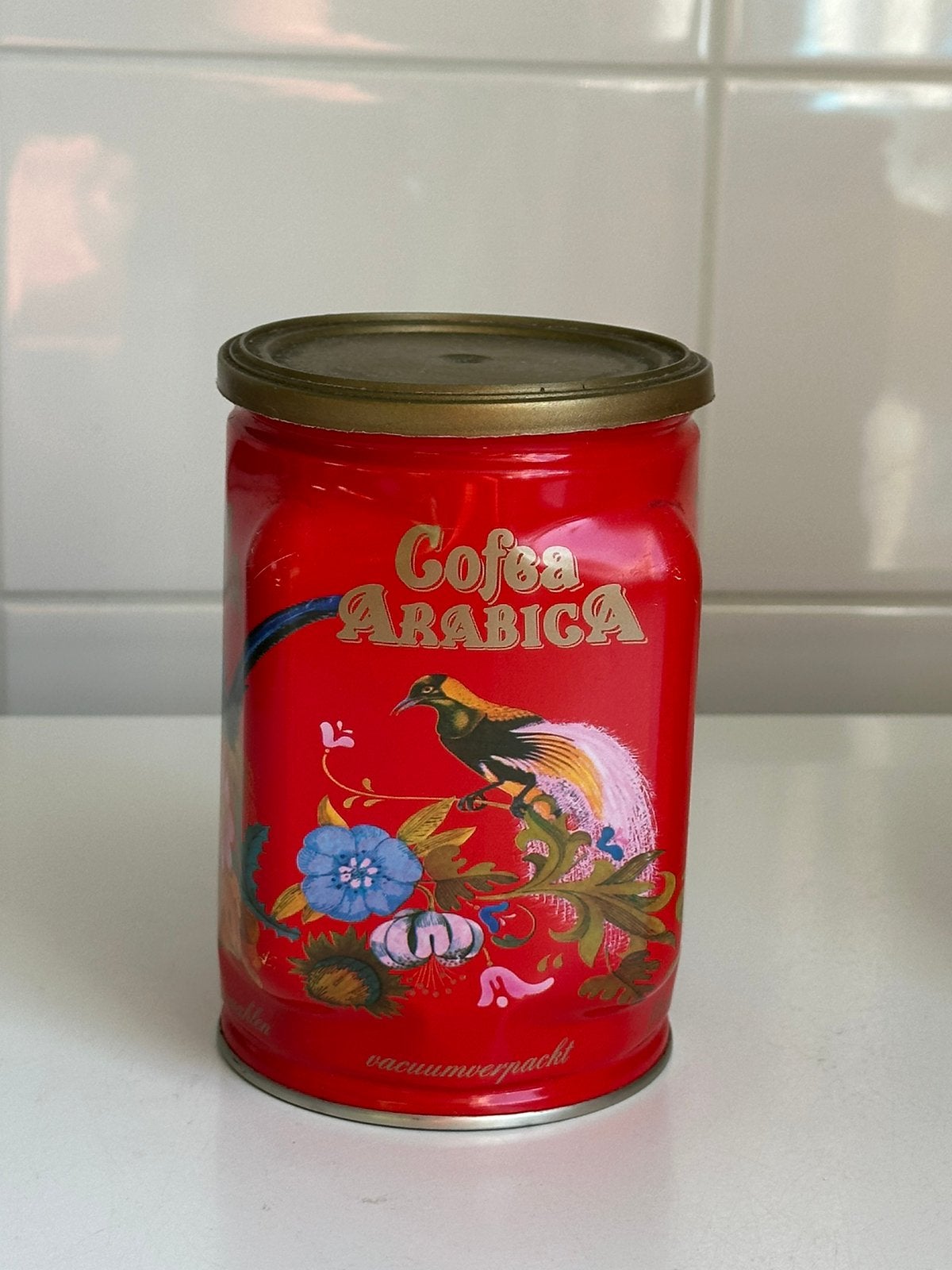 Vintage bliktrommels, Ophalen of Verzenden, Zo goed als nieuw