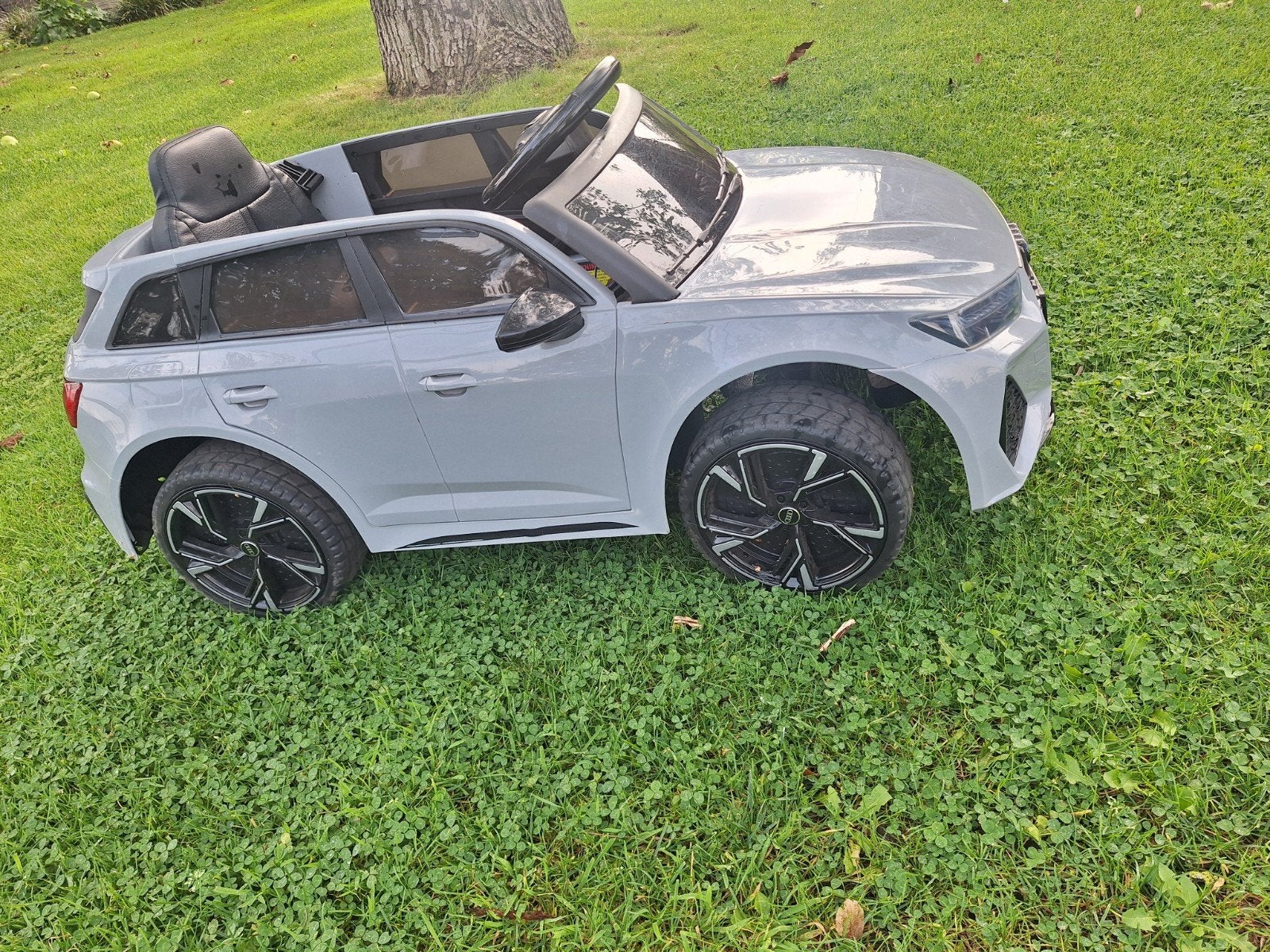 Audi RS 6 elektrische kinderauto met afstandsbediening, Ophalen, Gebruikt, Afstandsbediening