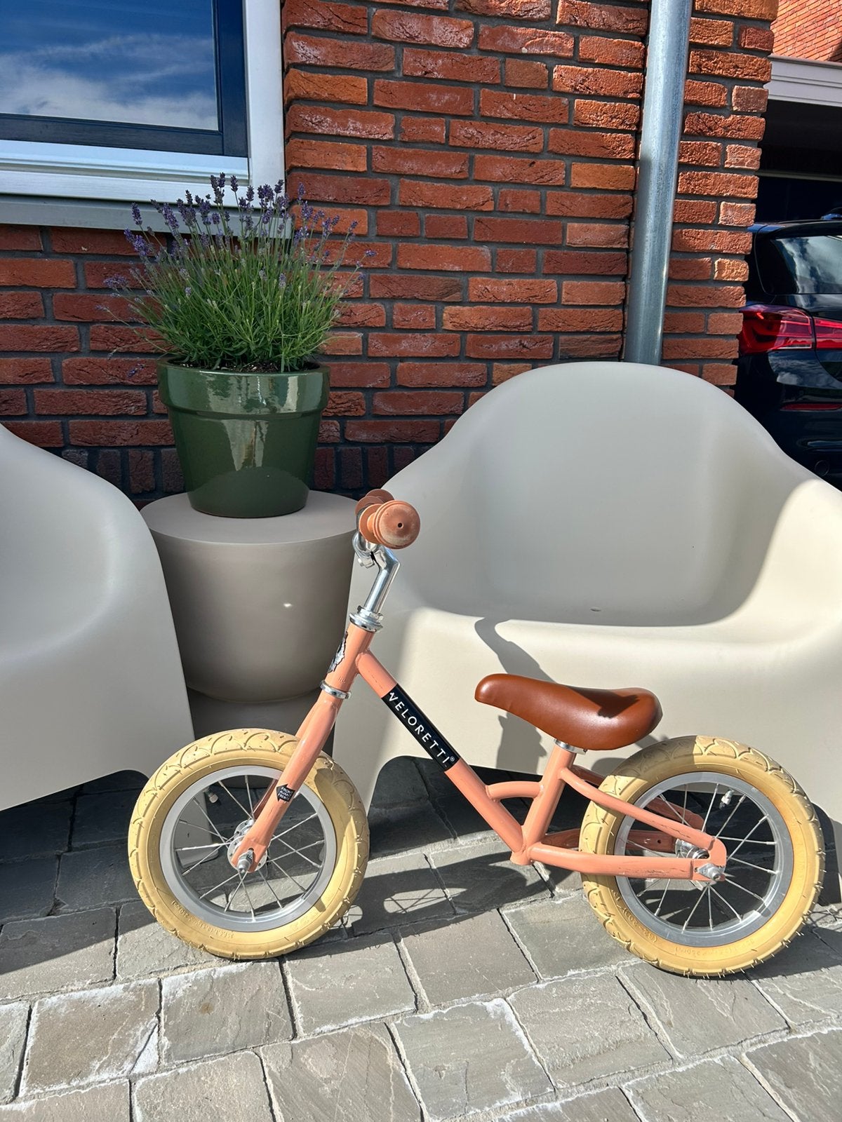 Veloretti Mini loopfiets, Kinderen en Baby's, Speelgoed | Buiten | Voertuigen en Loopfietsen, Gebruikt, Loopfiets, Ophalen