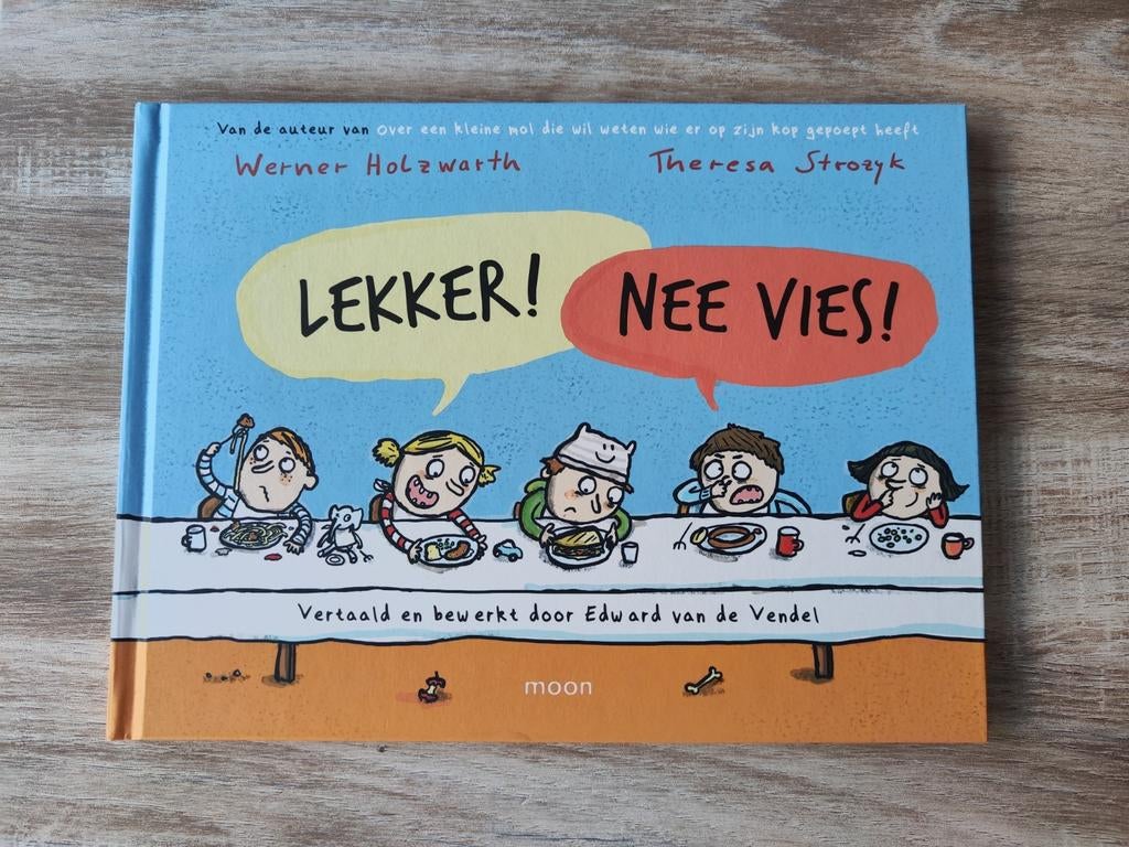 Lekker! Nee vies!, Ophalen of Verzenden, Zo goed als nieuw, Werner Holzwarth / Theresa Strozyk / Edward van de Vendel
