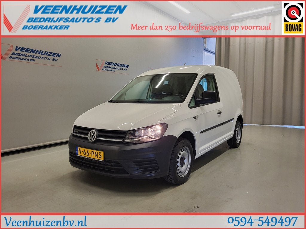 Volkswagen Caddy 1.4TGI CNG (bj 2019), Auto's, Bestelauto's, Voorwielaandrijving, 730 kg, Gebruikt, 4 cilinders