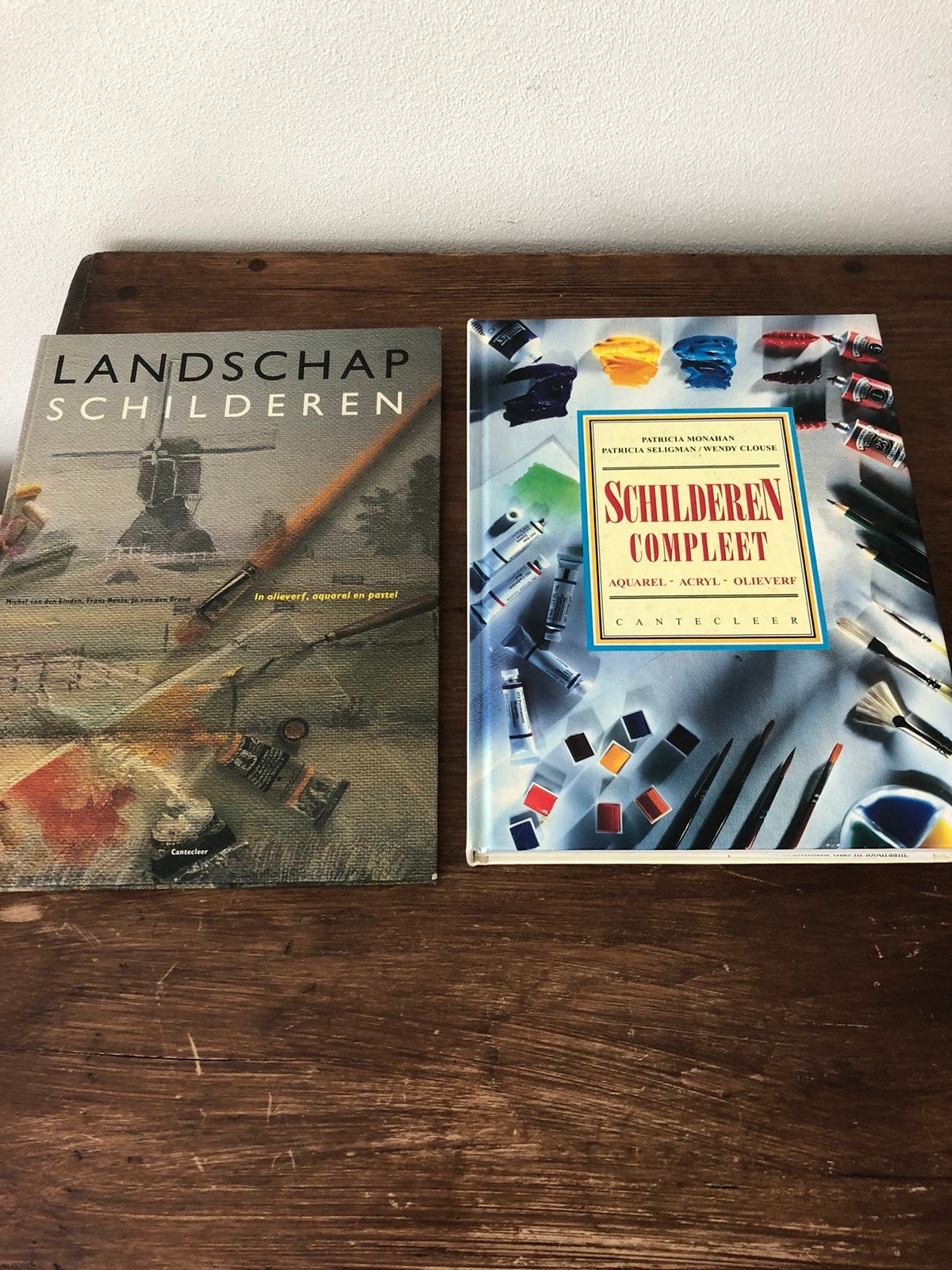 Boeken over olieverf, aquarel en acryl, Hobby en Vrije tijd, Schilderen, Ophalen, Gebruikt
