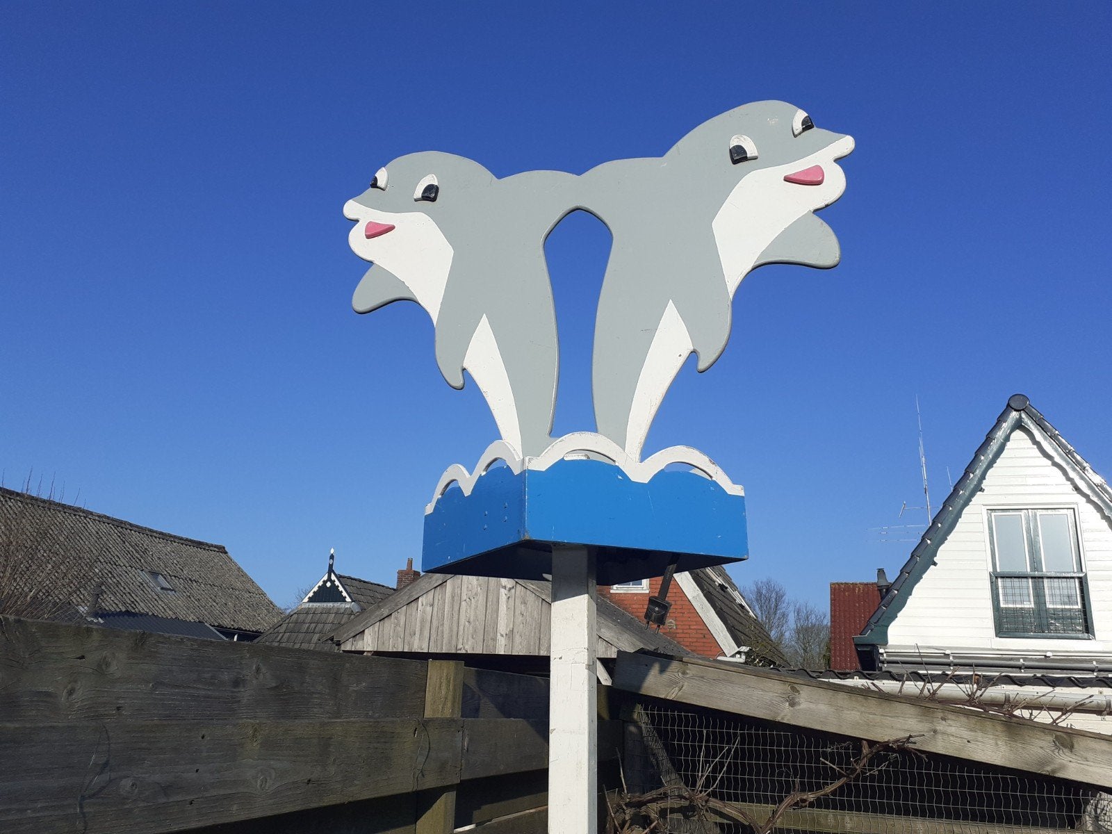 Mooie feestpalen thema Dolfijnen incl verlichting, Ophalen, Zo goed als nieuw, Overige