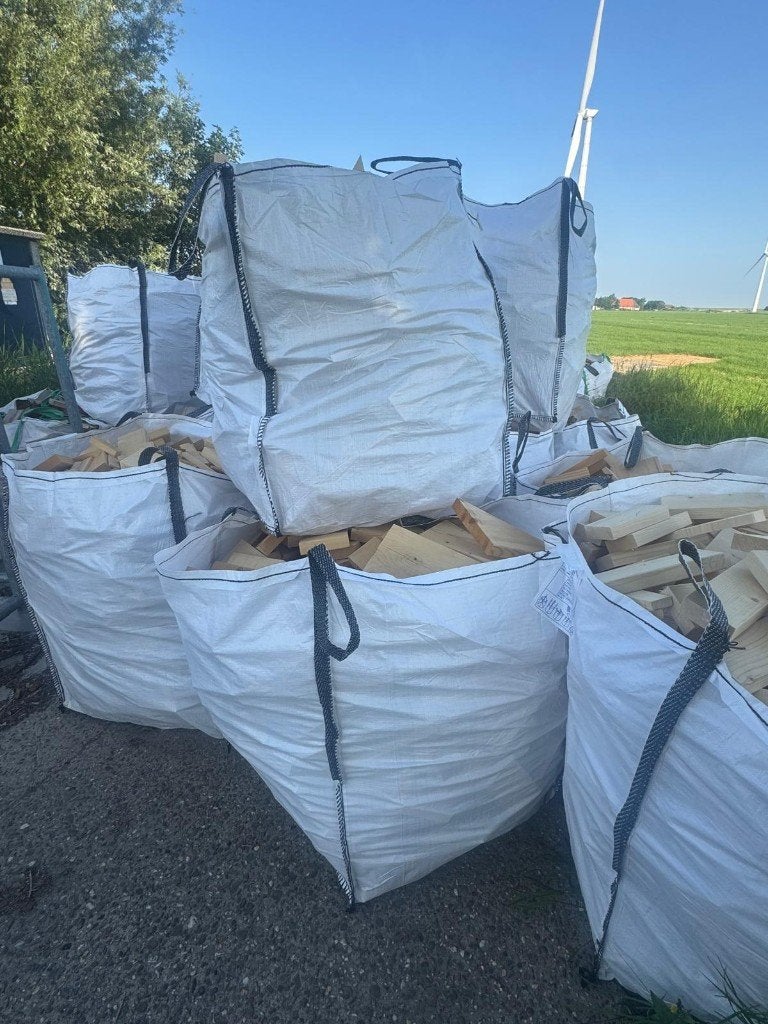 Haardhout Bigbags schoon vuren hout, Minder dan 3 m³, Ophalen, Overige houtsoorten, Blokken