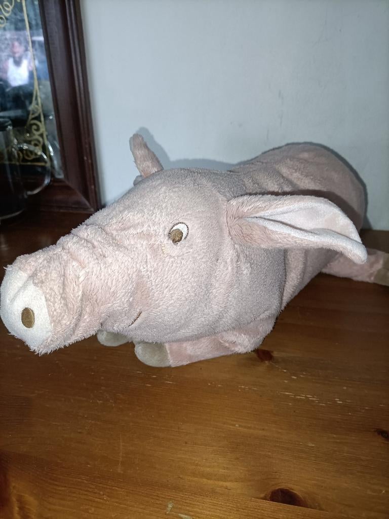 Ikea roze varken knuffel, Ophalen of Verzenden, Zo goed als nieuw, Overige typen