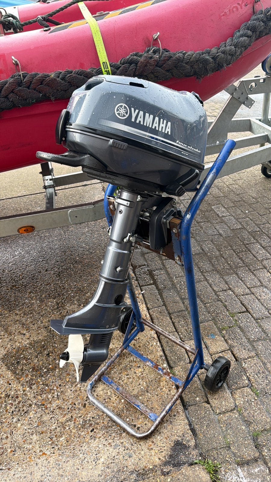 Yamaha 4pk 4takt, Ophalen, Minder dan 5 pk, Viertaktmotor, Zo goed als nieuw