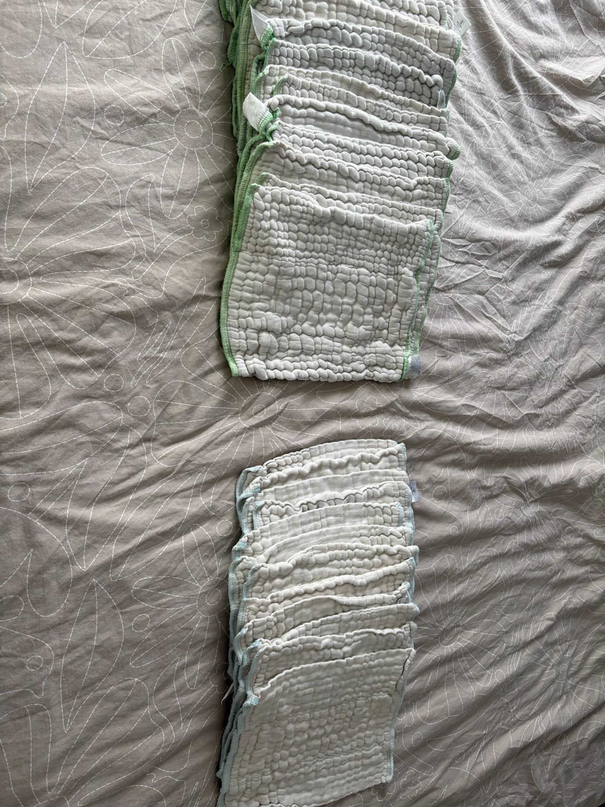 Blümchen Prefolds XS en S met 4 klemmetjes - ZGAN, Ophalen of Verzenden, Zo goed als nieuw