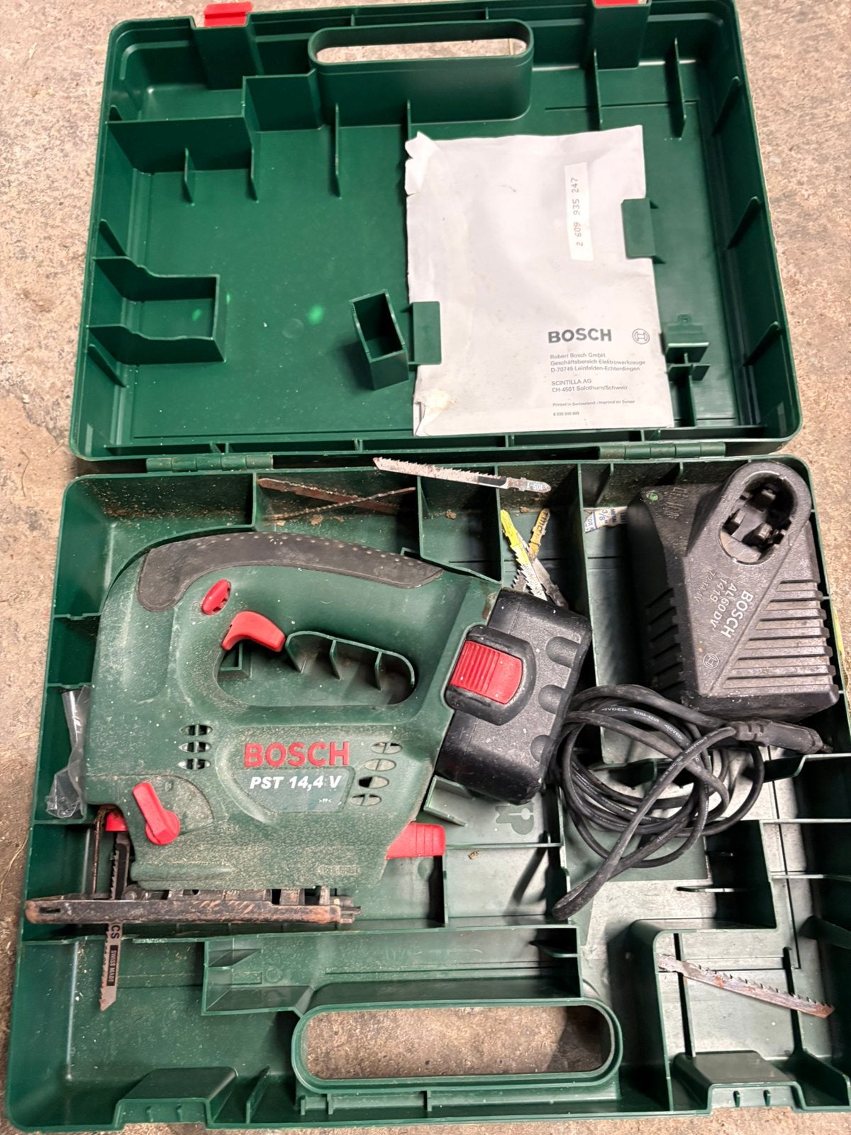 Bosch decoupeerzaag, Ophalen, Gebruikt