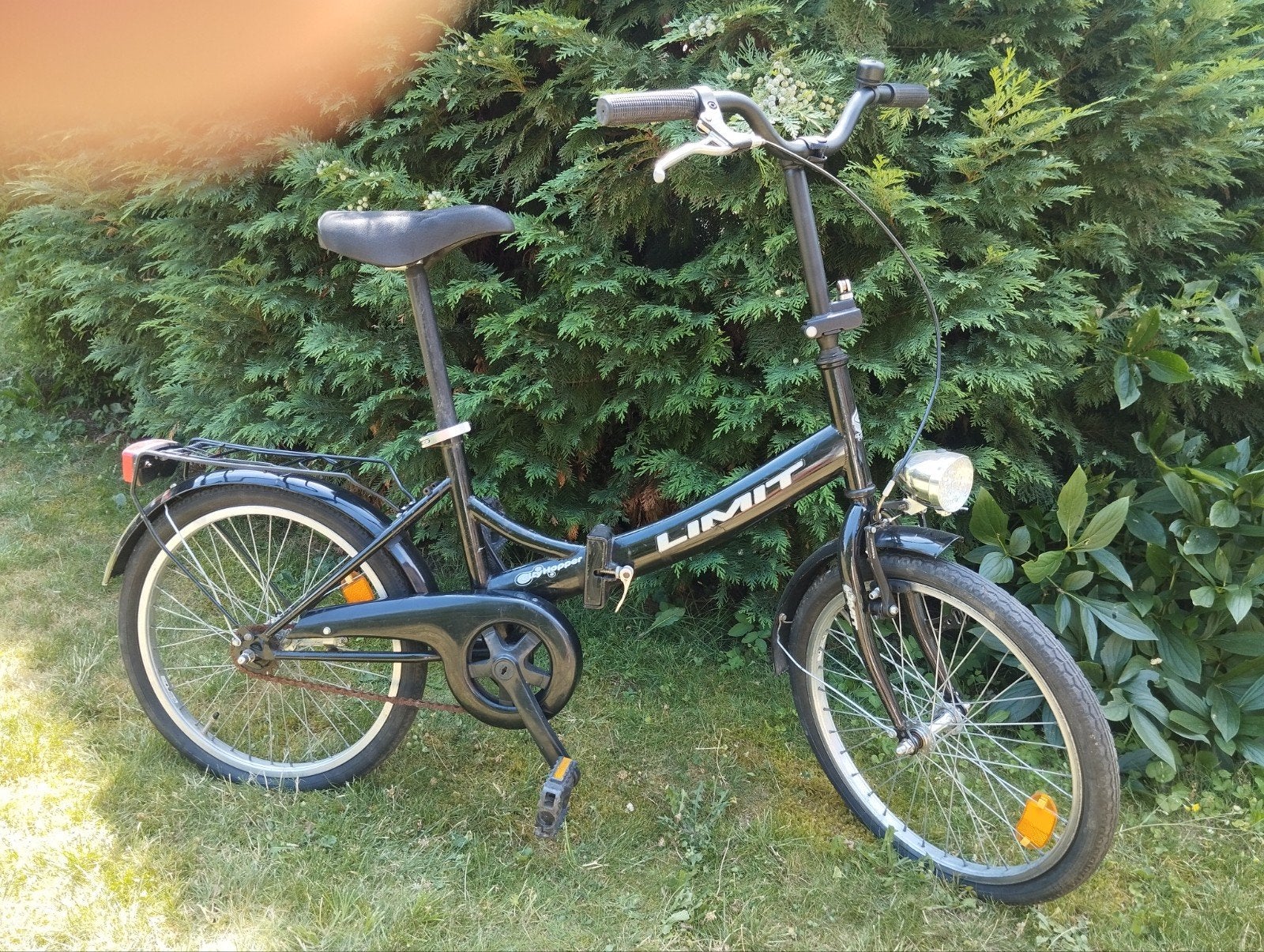 Limit vouwfiets 20 inch - Ideaal voor woon-werkverkeer, Gebruikt, Velgrem, Ophalen, Overige merken