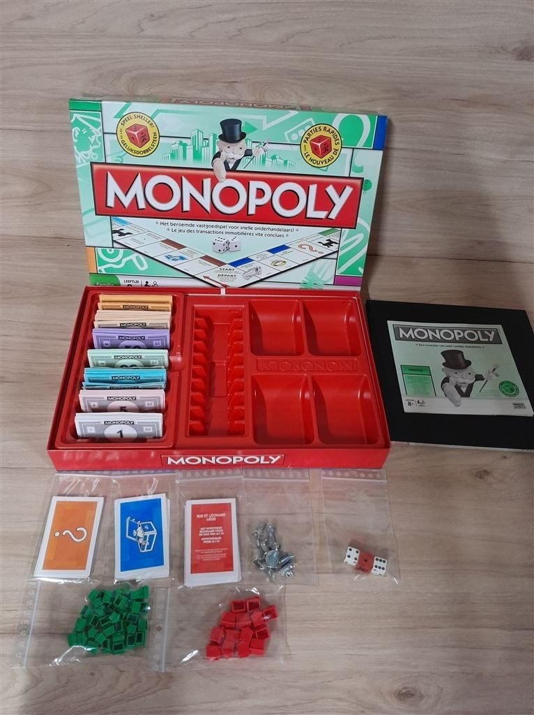 monopoly parker met speciale dobbelsteen [s1115]