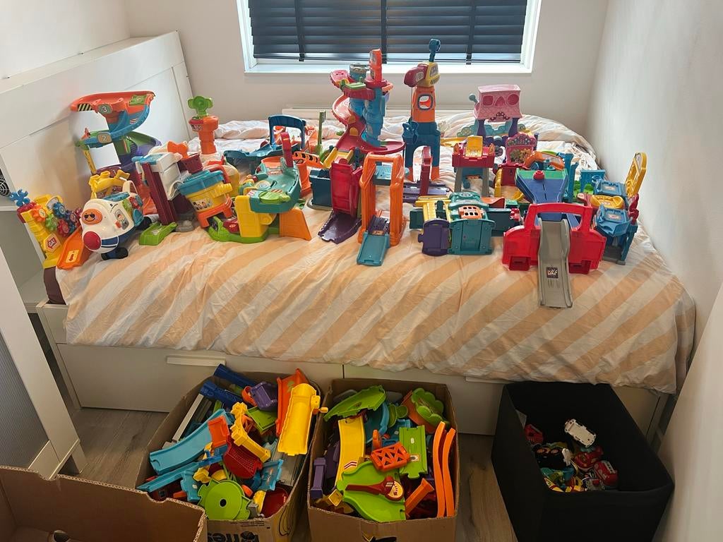 Grote partij Vtech Toet Toet auto’s, Ophalen, Gebruikt, 6 maanden tot 2 jaar