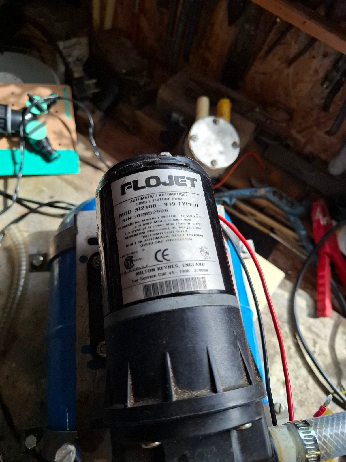 Hydrofoor Watersysteem Boot 12 Volt - Flojet, Ophalen, Gebruikt, Kombuis en Sanitair