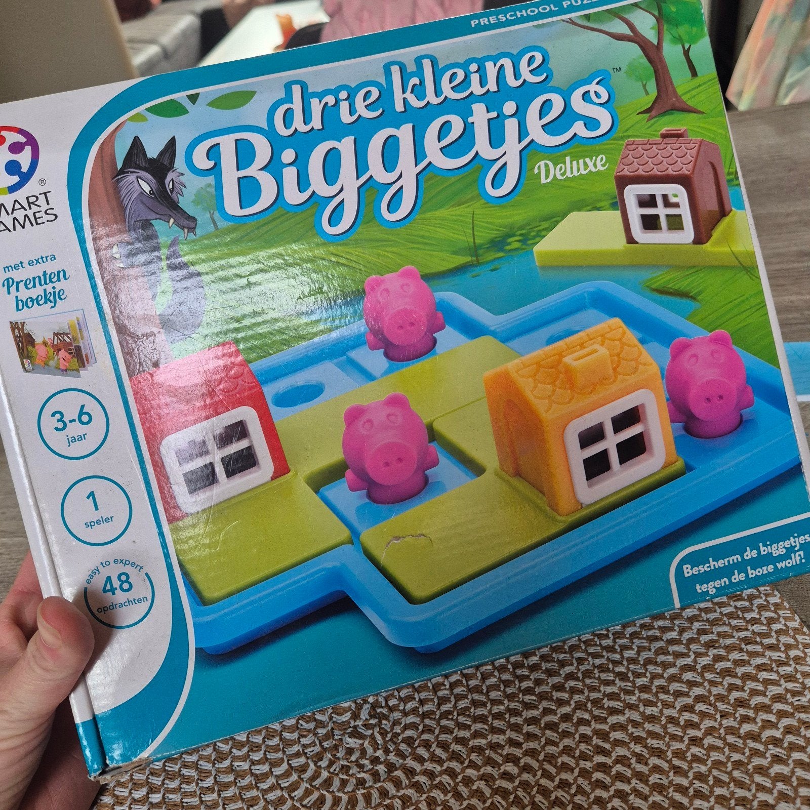 kinderspel de 3 kleine biggetjes, Ophalen, Gebruikt, Puzzelen