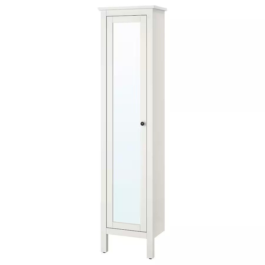 Twee IKEA HEMNES badkamerkasten met spiegeldeur, Ophalen, Minder dan 50 cm, Spiegelkast, Zo goed als nieuw