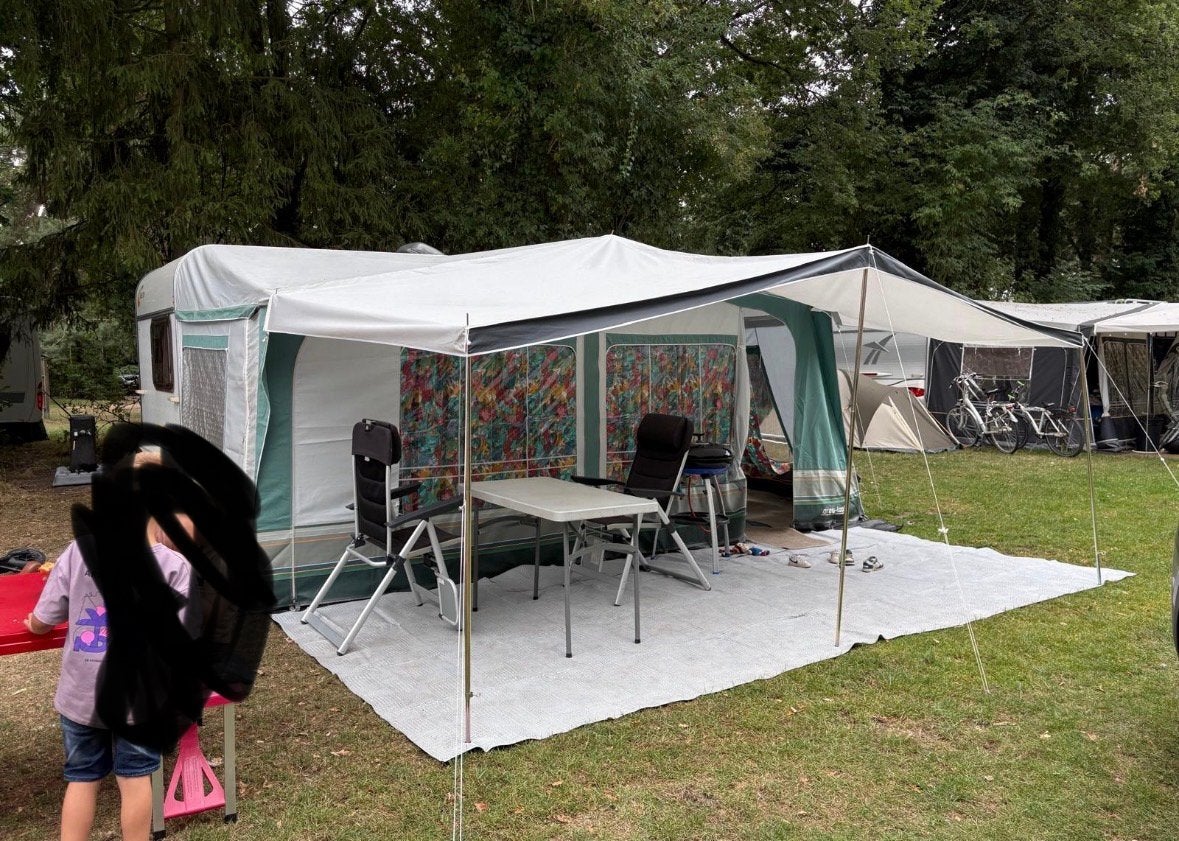 Dorema voortent omloopmaat 11 (900-925) met luifel, Caravans en Kamperen, Ophalen, Gebruikt, Overige