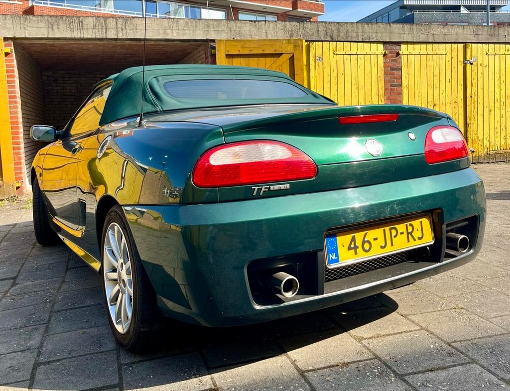 MG TF 1.8 I VVC 160 2002 Groen, Auto's, MG, 13 km/l, Achterwielaandrijving, 4 cilinders, Cabriolet